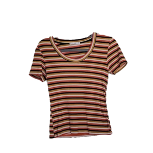 MNG Scoop neck Shirt Retro 70s Inspired Colors